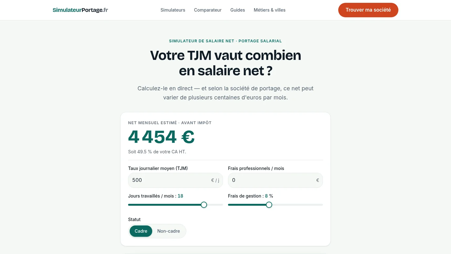 SimulateurPortage.fr