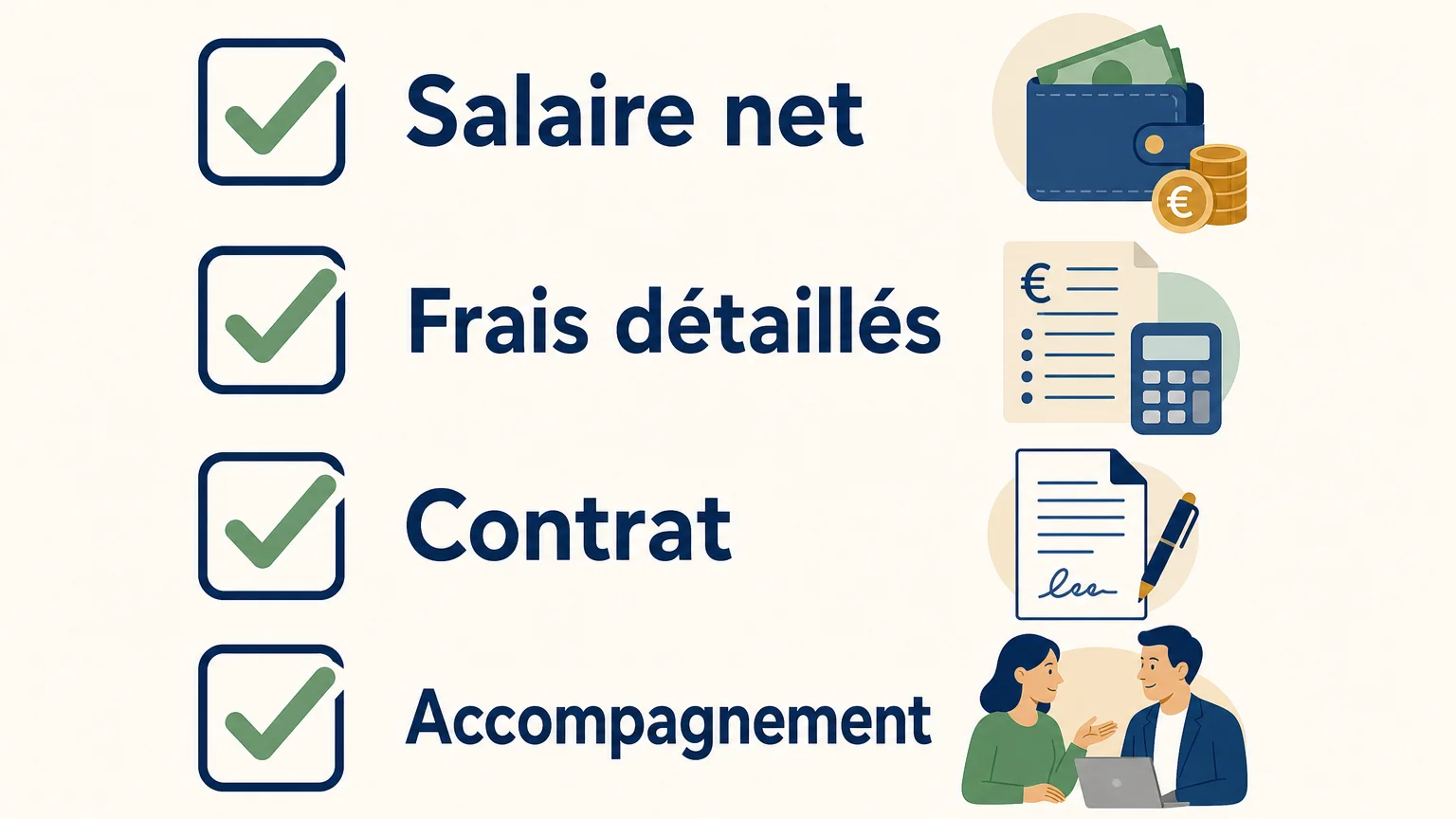 Liste des critères à vérifier avant de choisir une société de portage